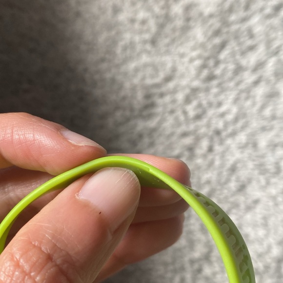 Bright green “Commitment to Graduate” silicone bracelet - Picture 15 of 15